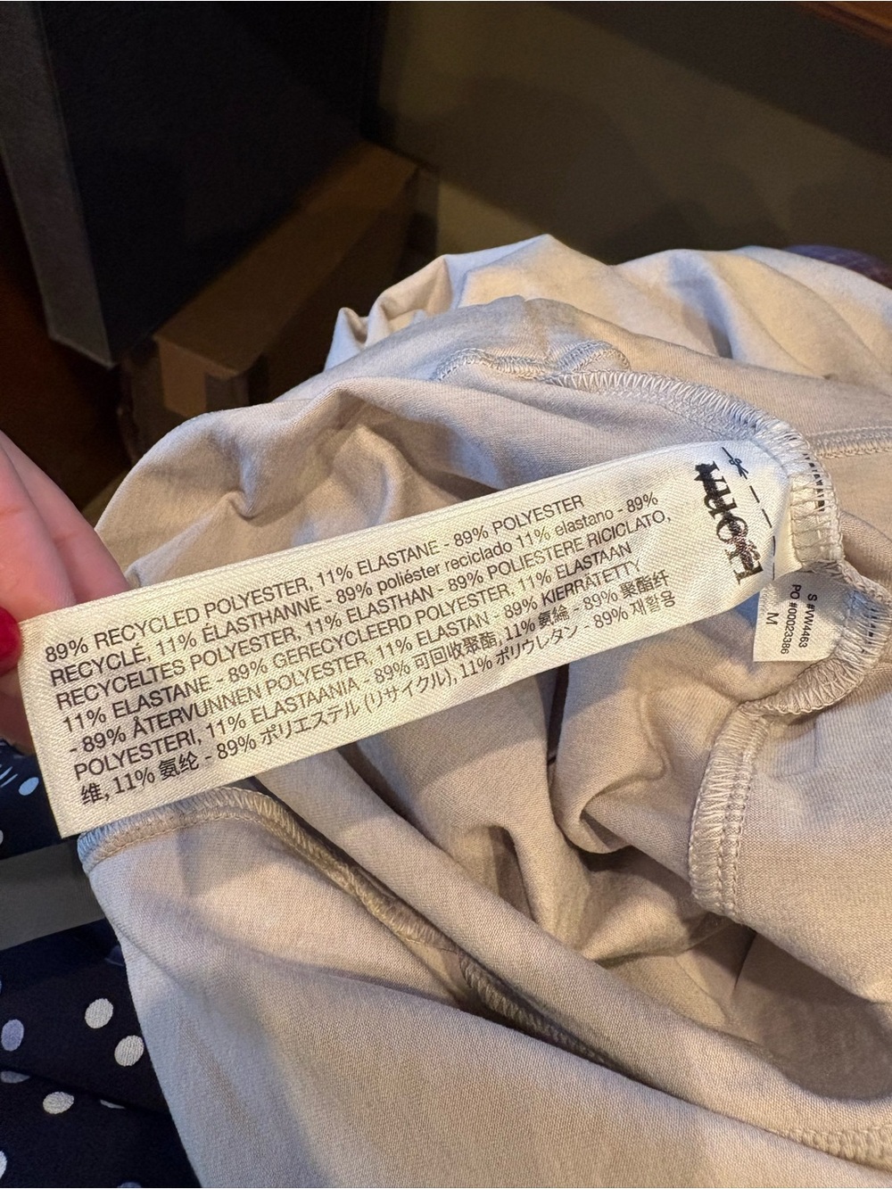 NWT~Vuori Women Escru Heather Halo Easy Wideleg Pants Size Medium - Picture 6 of 9